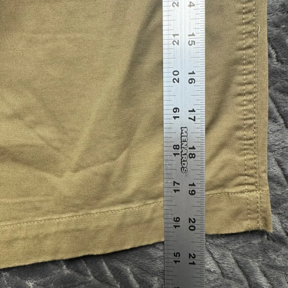 The North Face Chino Shorts 34 Khaki Excellent‎ Cotton Blend Stretch (1651)